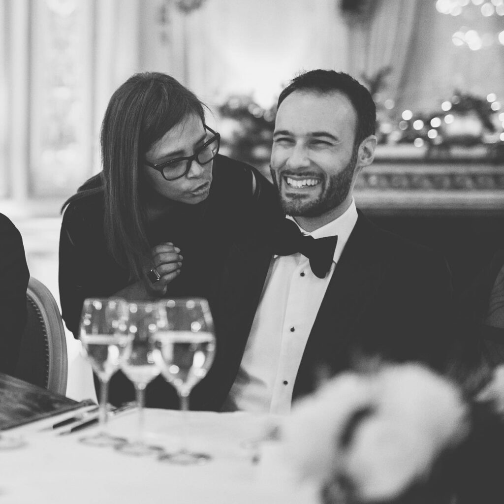 Intimate wedding at Le Maurice Palace