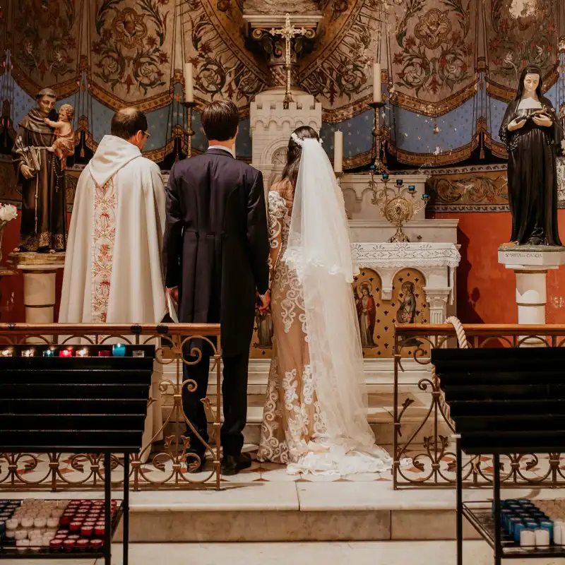 wedding catholic church paris costs