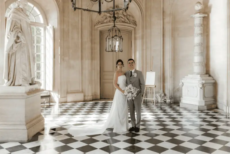 wedding chateau de champlatreux