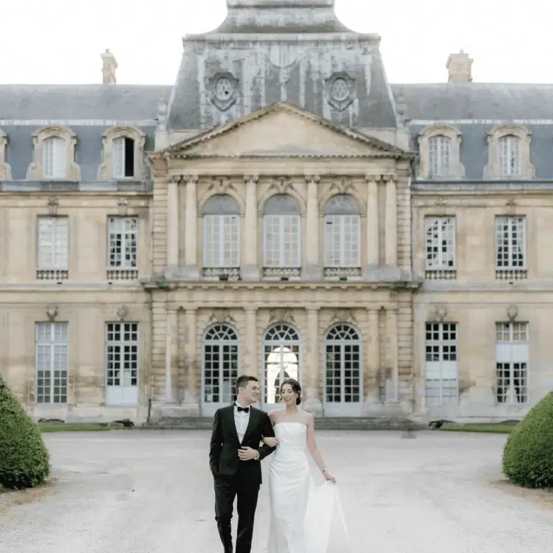 wedding chateau de champlatreux