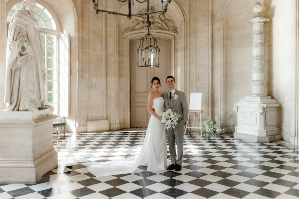 wedding Château de Champlâtreux