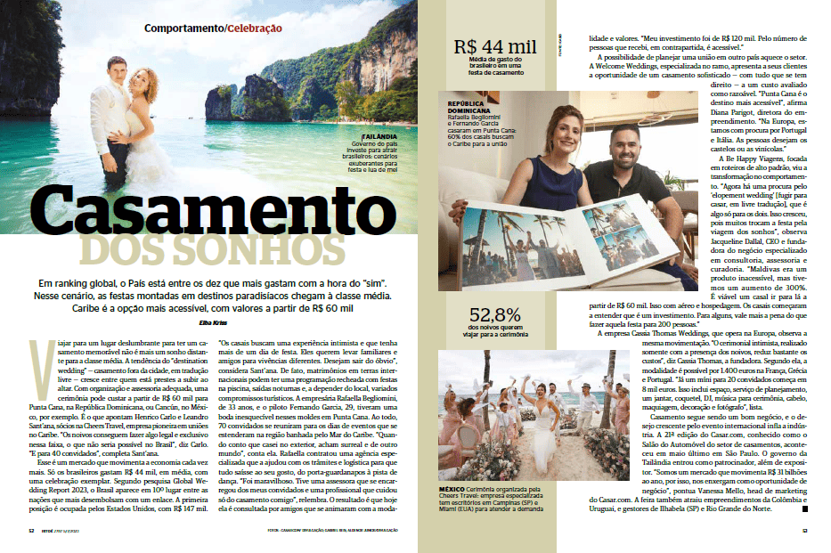 revista isto e cassia thomas destination weddings