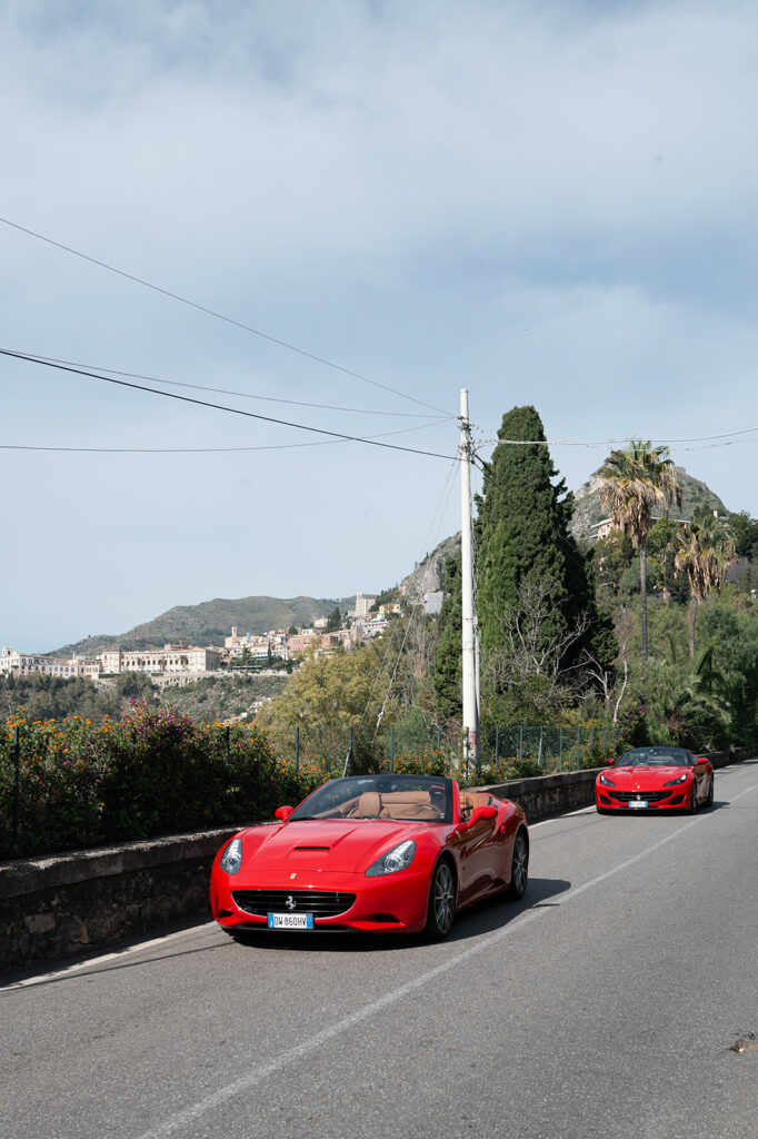ferrari ride taormina