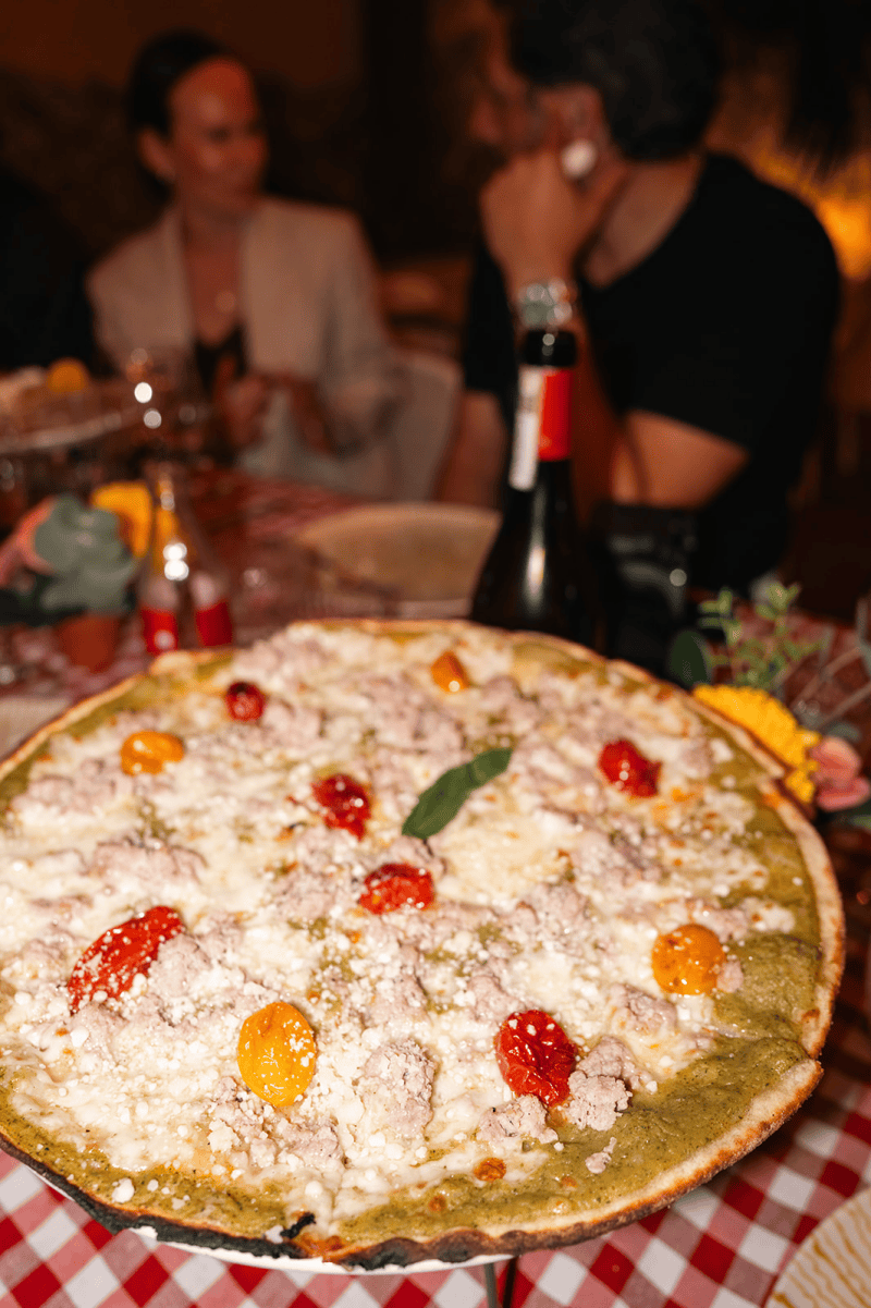 sicilian wedding pizza making