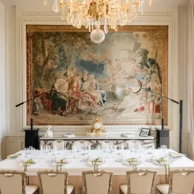 intimate destination wedding hotel de crillon paris