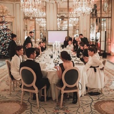 Intimate wedding at Le Maurice Palace Paris Cassia Thomas