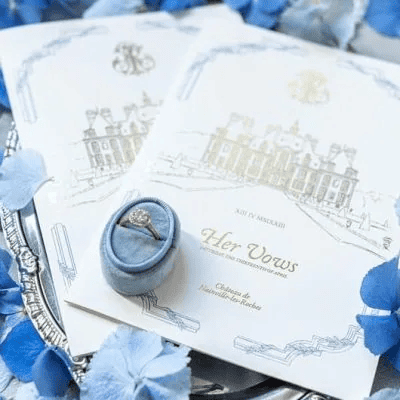 wedding invitation paris
